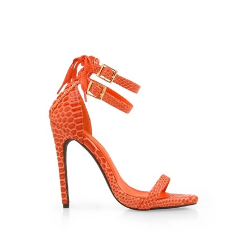 Privileged by J.C. Dossier Orange Sandals